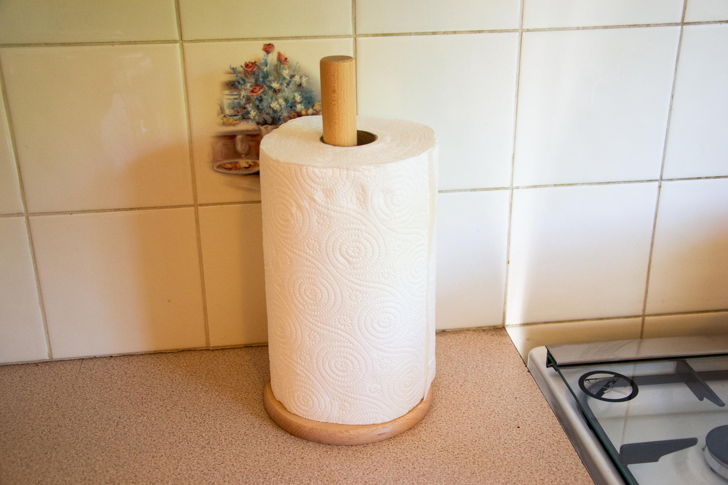 Buy more kitchen roll, dingus! - Dr Steve Brule inspired Kitchen Roll/ Paper Towels Holder // Meme Gift Kitchenware Customisable Dummy!