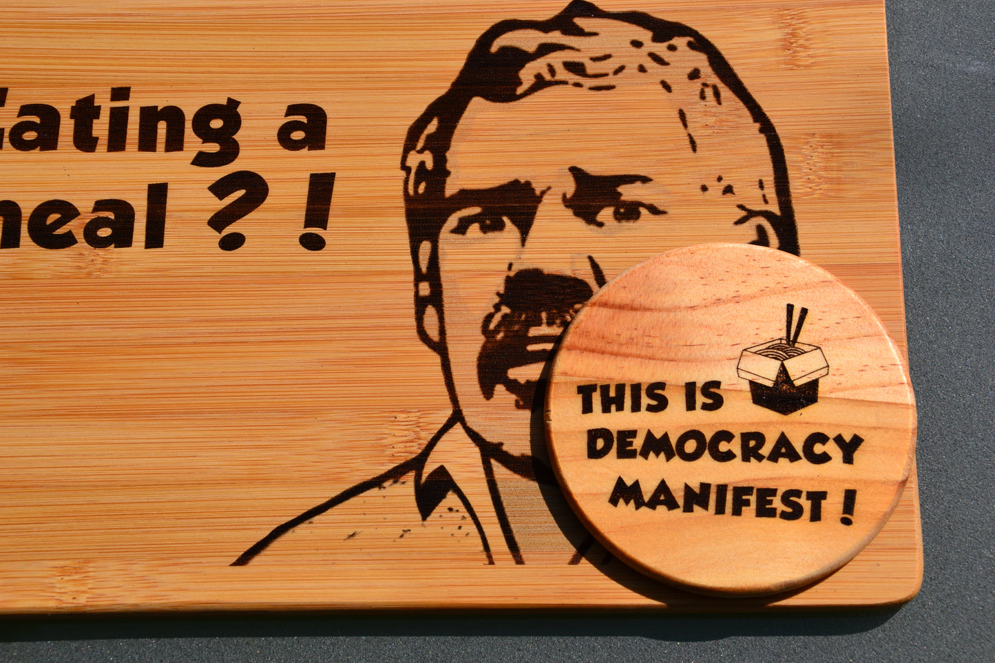 Succulent Meal Spatula - Democracy Manifest Australian Meme Iconic Legend Funny Gift Straya // Personalise it with the quotes of your choice