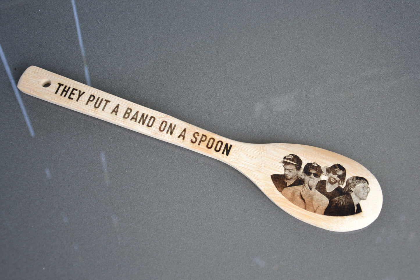 R.E.M Kitchen Spoon - R.E.M on a spoon / Man on the moon // REM Fan Gift Michael Stipe Music Rock Father's Day Funny