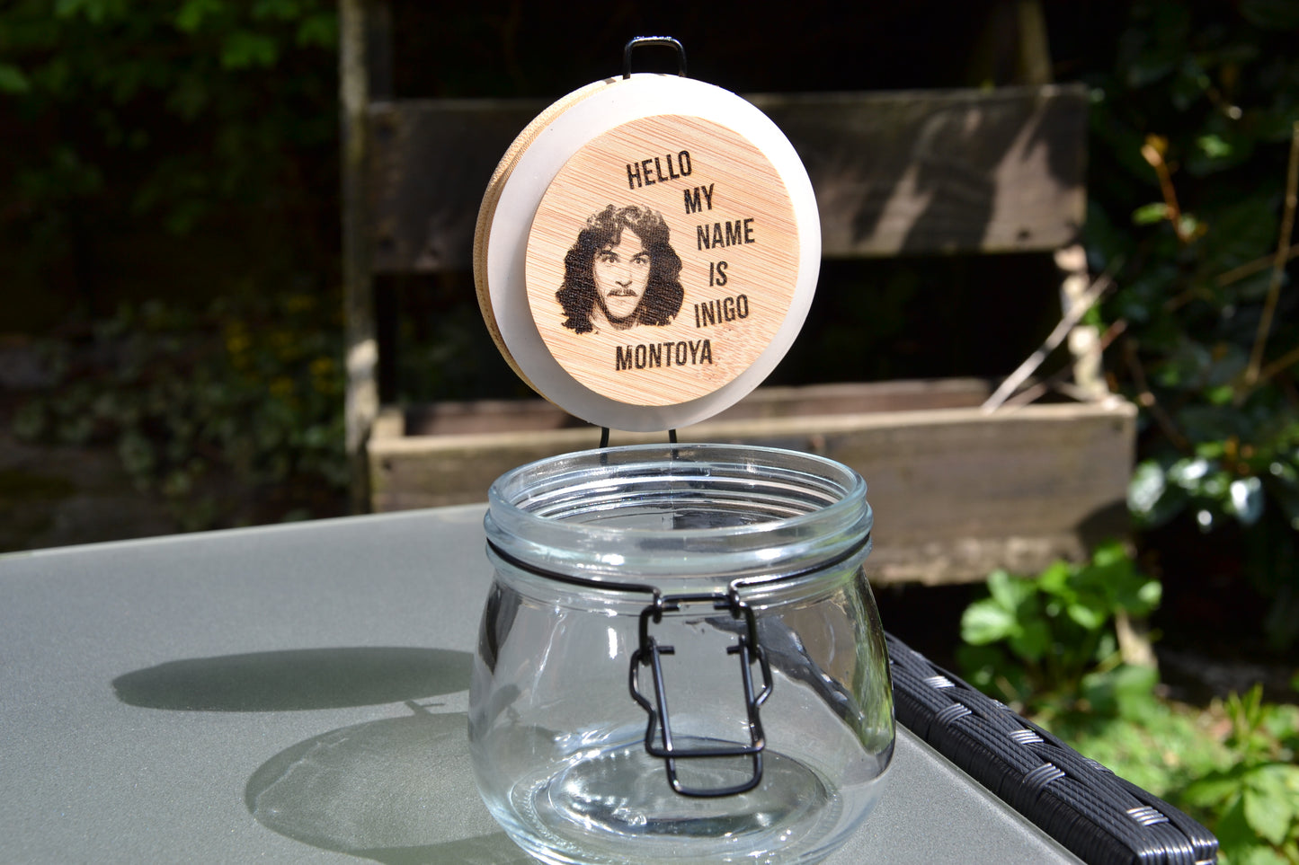 Anybody Want A Peanut - The Princess Bride inspired Peanut Jar // Fezzik Inigo Montoya 80s Inspired Gift for movie fans Andre The Giant