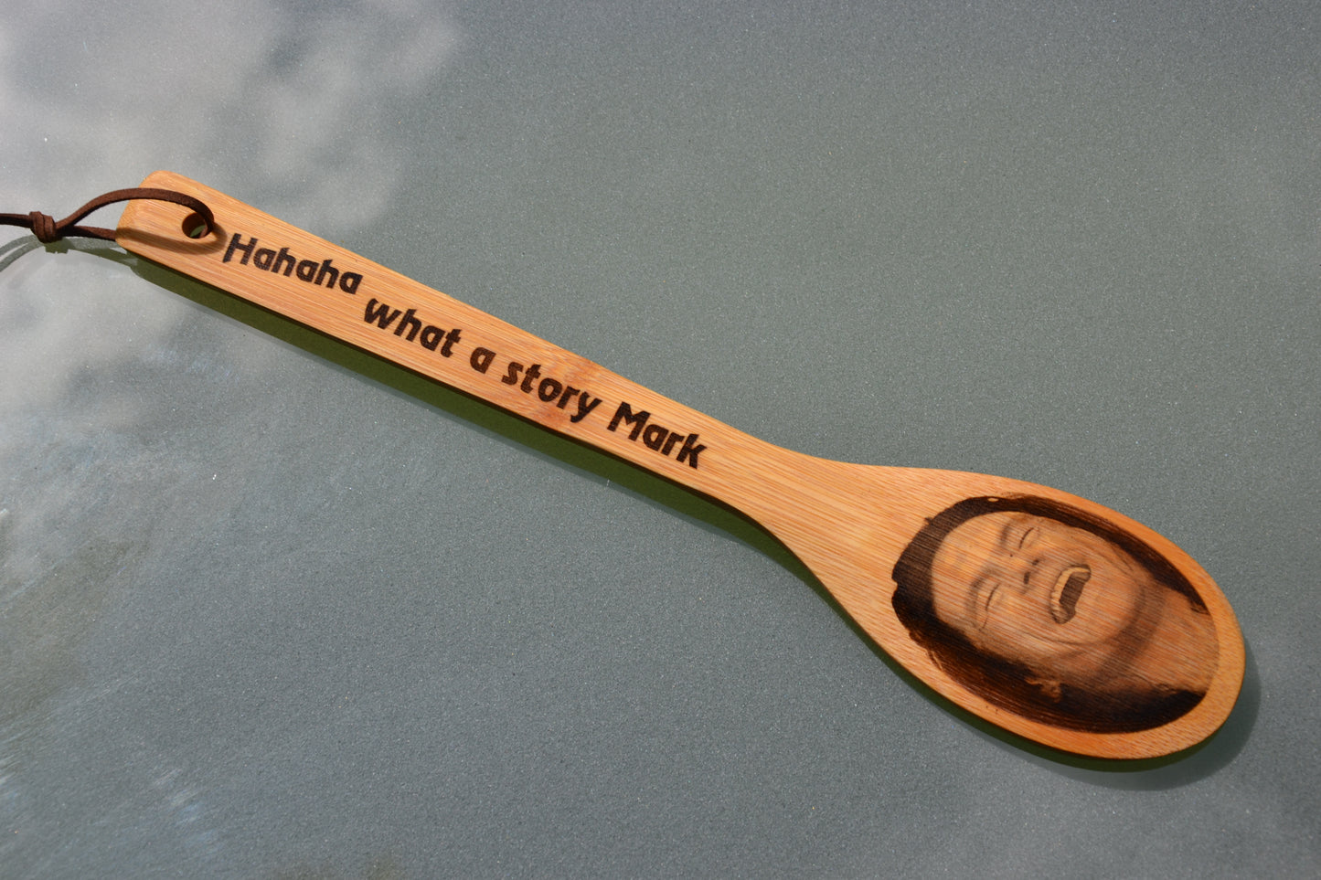 Tommy Wiseau "The Room" Wooden Kitchen Spoon // Excellent gift for fans of the amazing cult movie