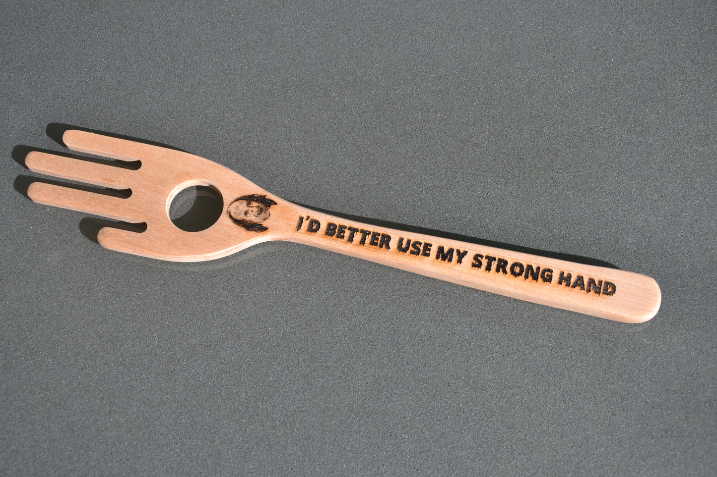 Better use my strong hand Spaghetti Spatula - Hanson from Scary Movie 2 inspired // My Germs Funky Pasta Kitchenware Comedy Meme