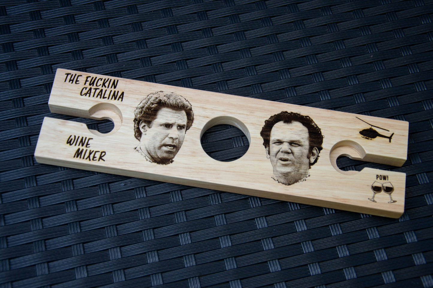 Catalina Wine Mixer - Step Brothers inspired Wine Glass Holder // Perfect for anyone who loves wine and this cult classic comedy movie