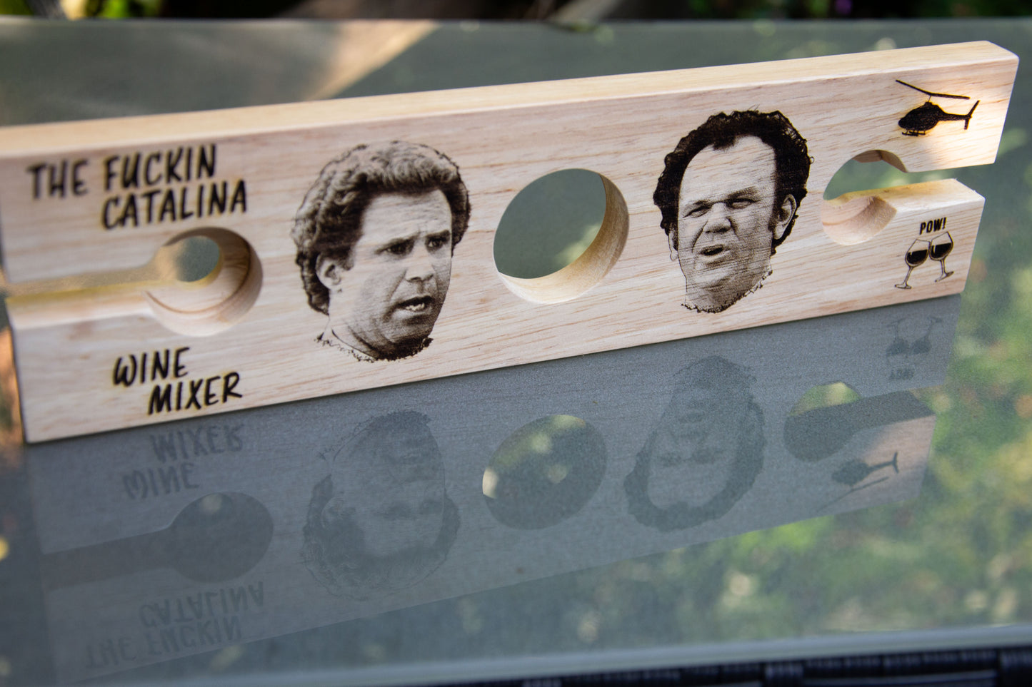 Catalina Wine Mixer - Step Brothers inspired Wine Glass Holder // Perfect for anyone who loves wine and this cult classic comedy movie
