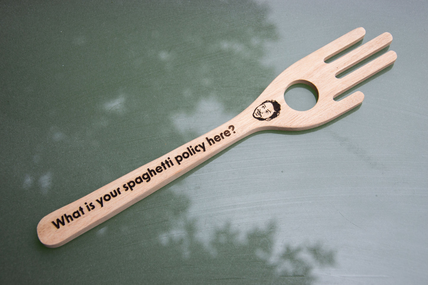 What is your spaghetti policy here? - Spaghetti Hand // IASIP Charlie Kelly Always Sunny inspired Cookware Housewarming Pasta Lover Gift