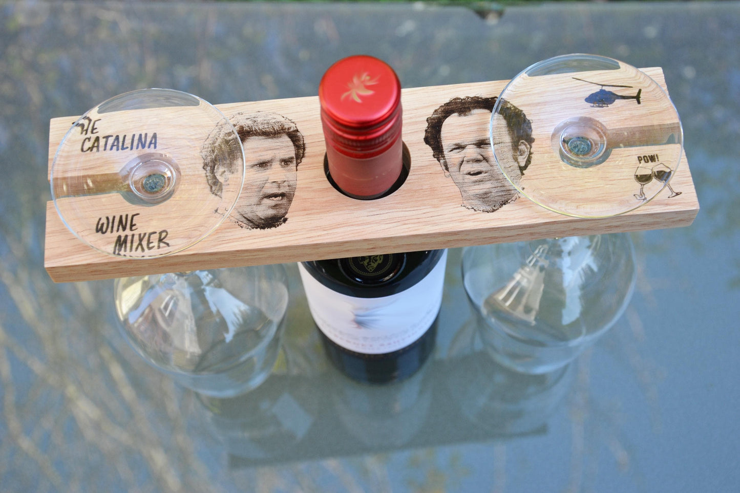 Catalina Wine Mixer - Step Brothers inspired Wine Glass Holder // Perfect for anyone who loves wine and this cult classic comedy movie