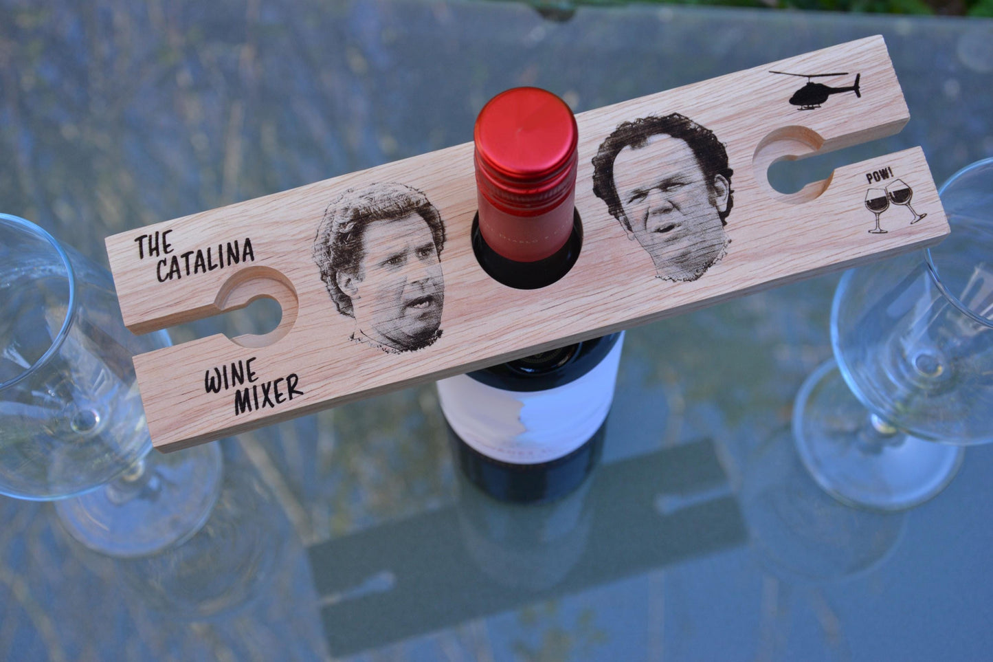 Catalina Wine Mixer - Step Brothers inspired Wine Glass Holder // Perfect for anyone who loves wine and this cult classic comedy movie