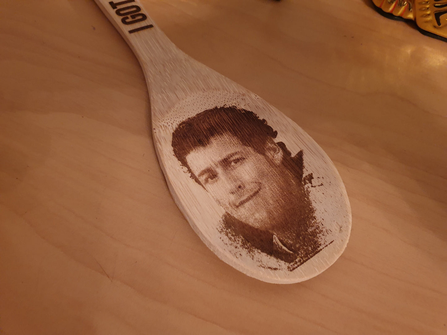 The Waterboy - I Got a Wooden Spoon - Kitchen Spoon - Adam Sandler Classic Comedy Movie Gift - Bobby Boucher