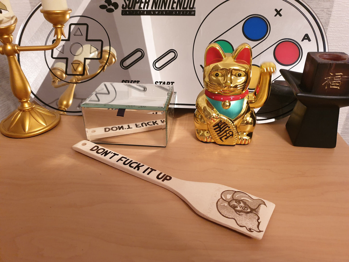 RuPaul "Don't Fuck it Up" Spatula - Drag Race Cooking Utensil - Funny Fan Gift Housewarming // Drag Queen All Stars Ru Paul