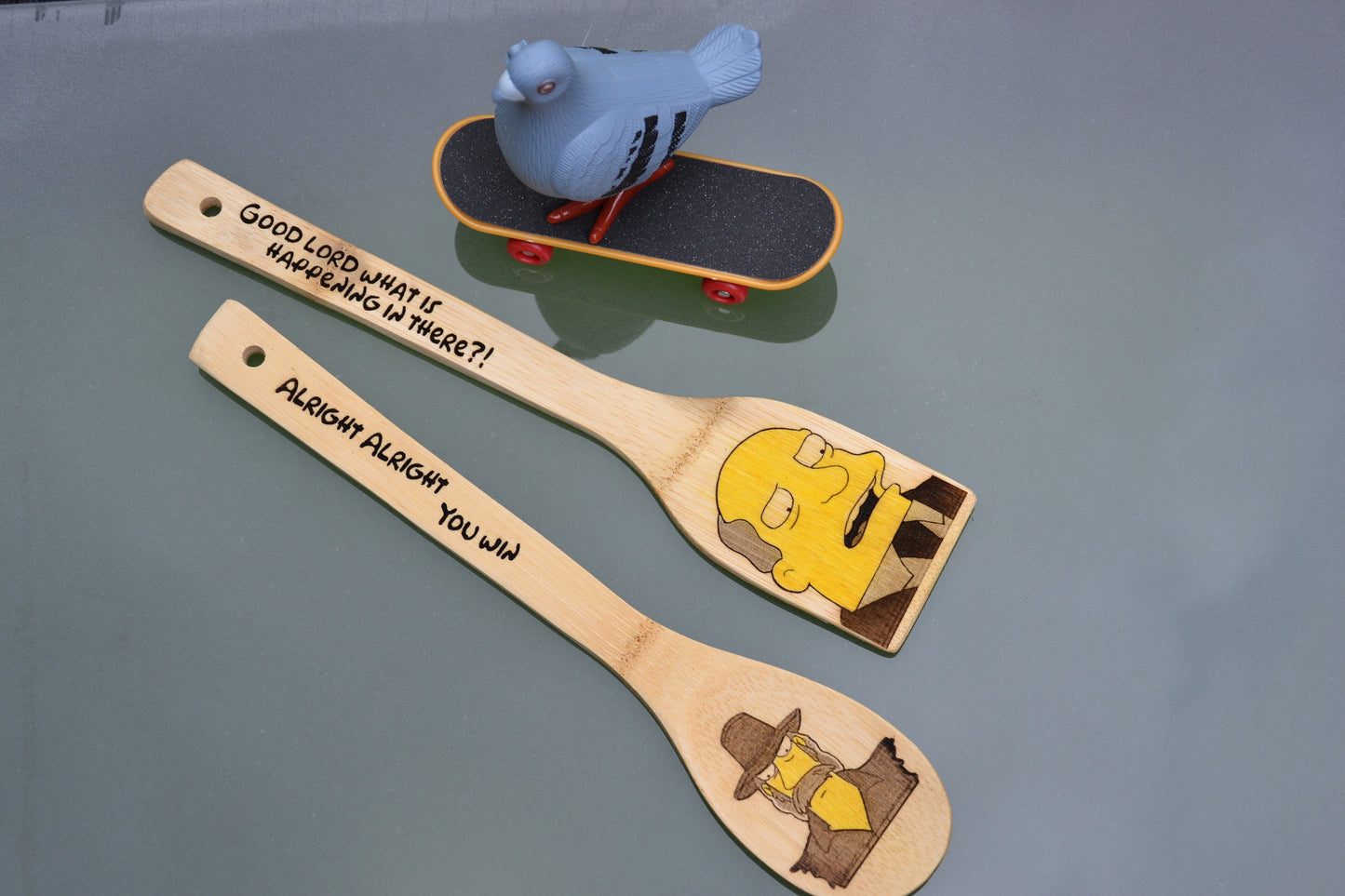Knifey Spoony - The Simpsons inspired Kitchen Spoon // Classic Australian Moment Meme Gift