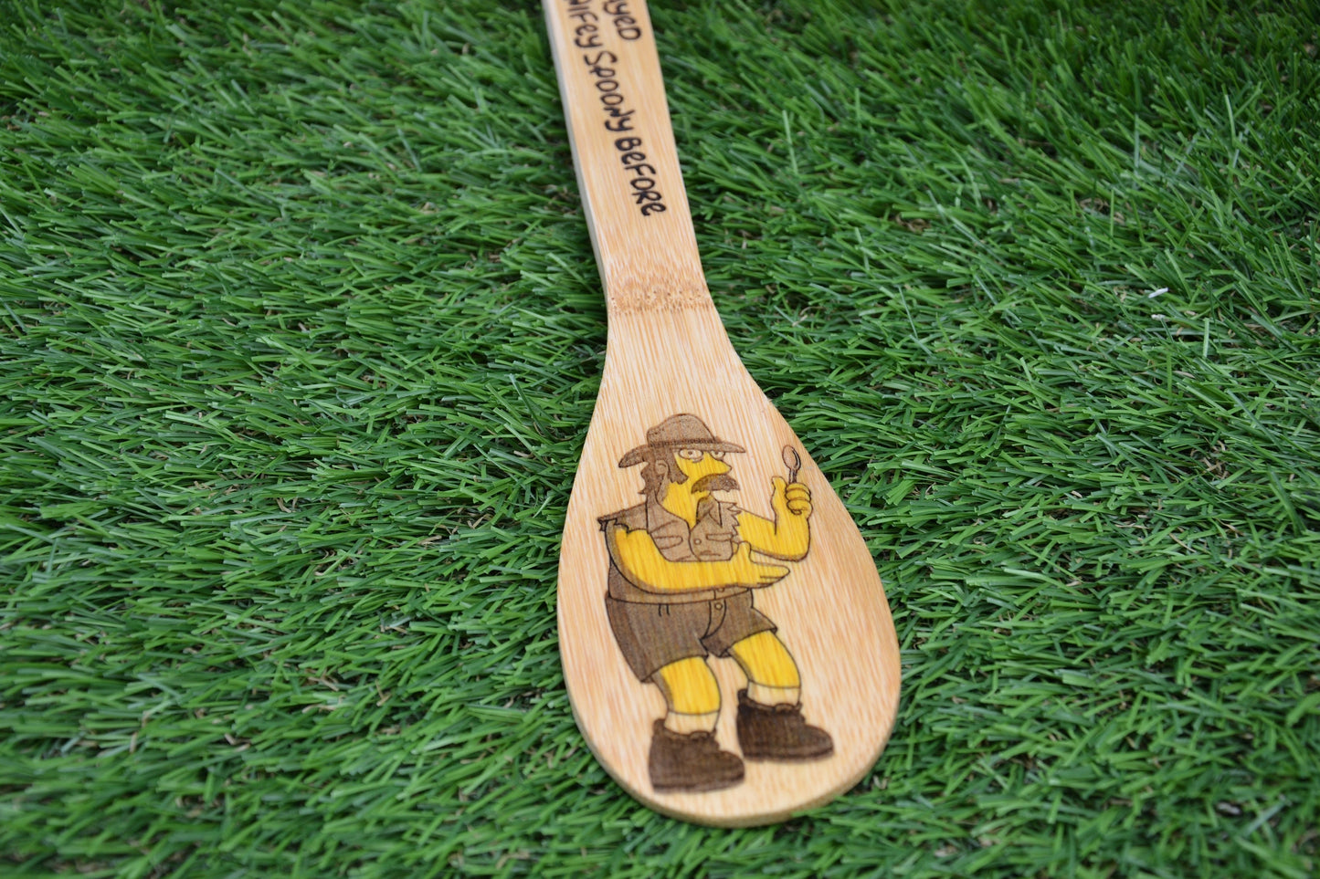 Knifey Spoony - The Simpsons inspired Kitchen Spoon // Classic Australian Moment Meme Gift