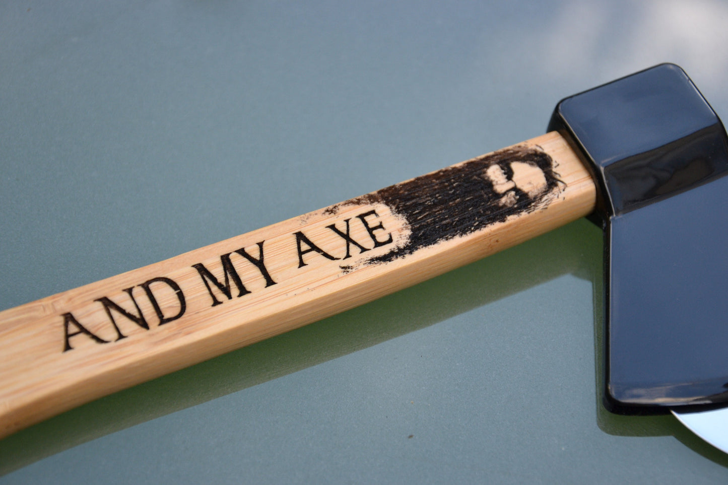 Gimli And My Axe - Lord of the Rings inspired Pizza Cutter Axe - Cinema Kitchenware - Tolkien Middle Earth Don't Tell the Elf Customisable