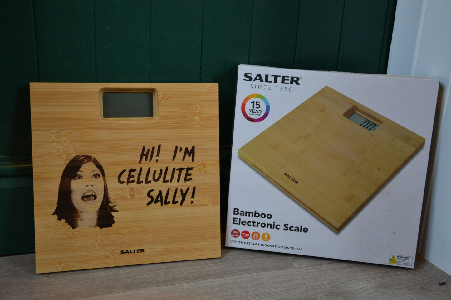 White Chicks inspired Bathroom Scales - "Hi I'm Cellulite Sally" // Wayans Brothers Cult Movie Funny Meme Gift Weightloss Self-depricating