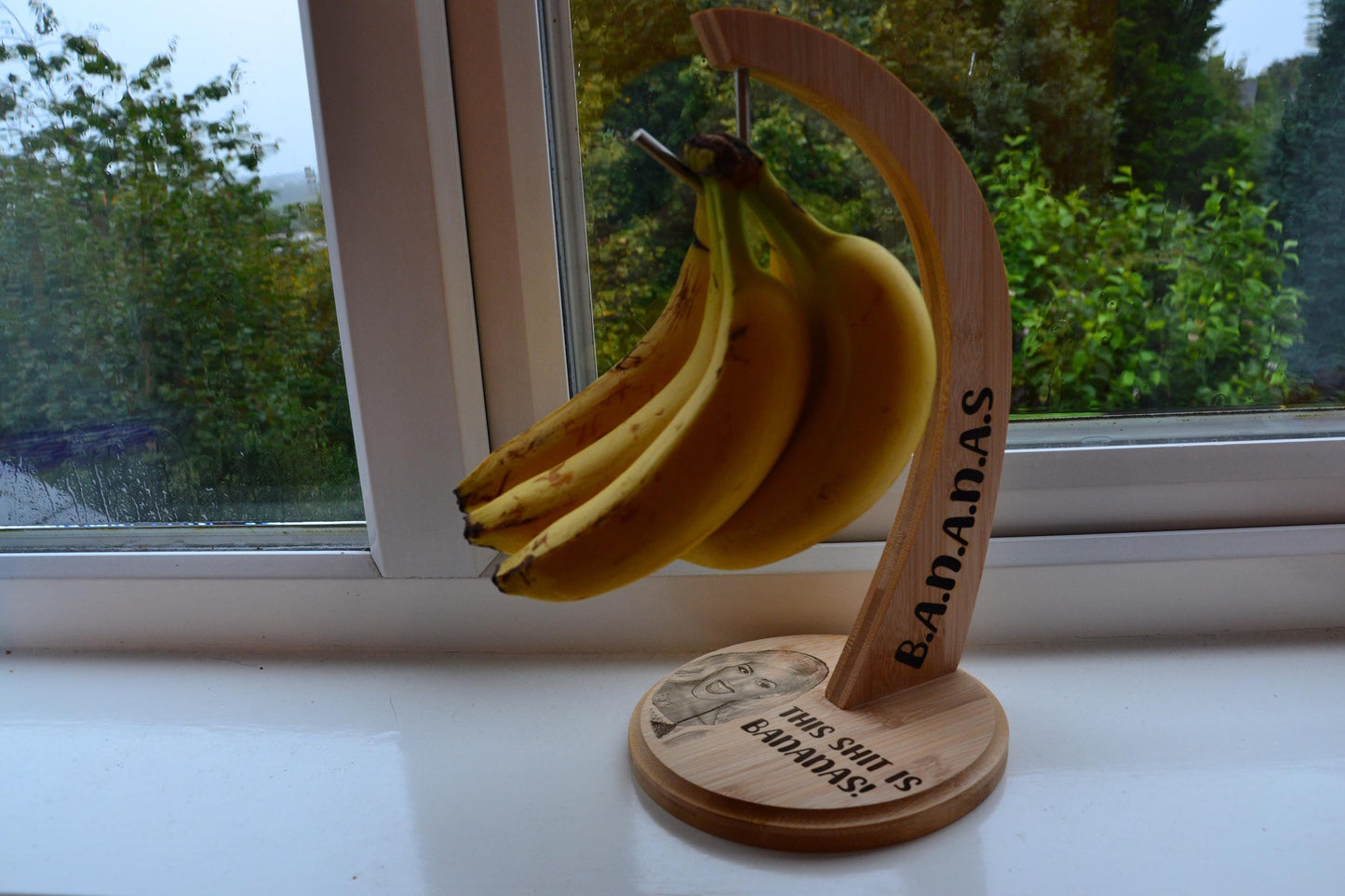 This S#!@ is Bananas - Hollaback Girl - Banana Stand // Gwen Stefani inspired Banana holder Noughties kitchenware meme gift