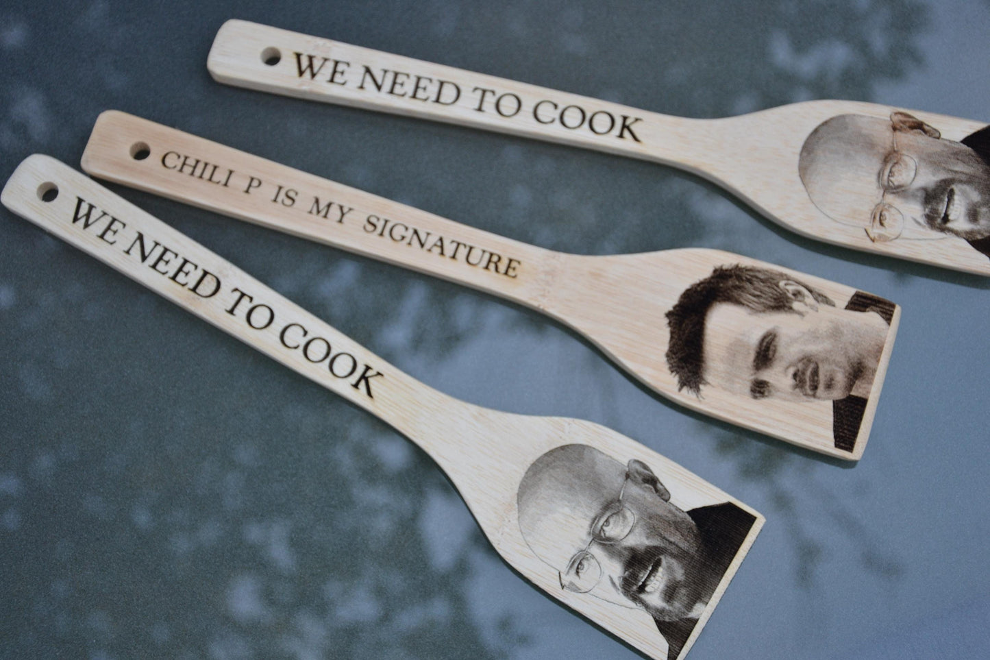 We Need to Cook / Chili P is my Signature - Breaking Bad inspired Kitchen Spatula - Walter White Jesse Pinkman // Double sided Kitchen Gift