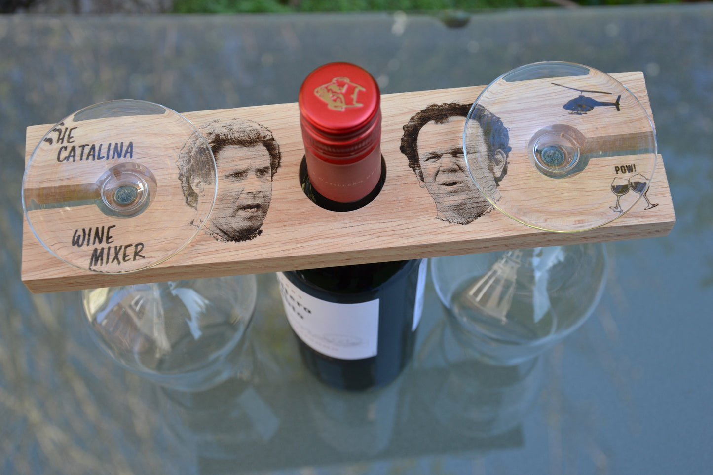 Catalina Wine Mixer - Step Brothers inspired Wine Glass Holder // Perfect for anyone who loves wine and this cult classic comedy movie