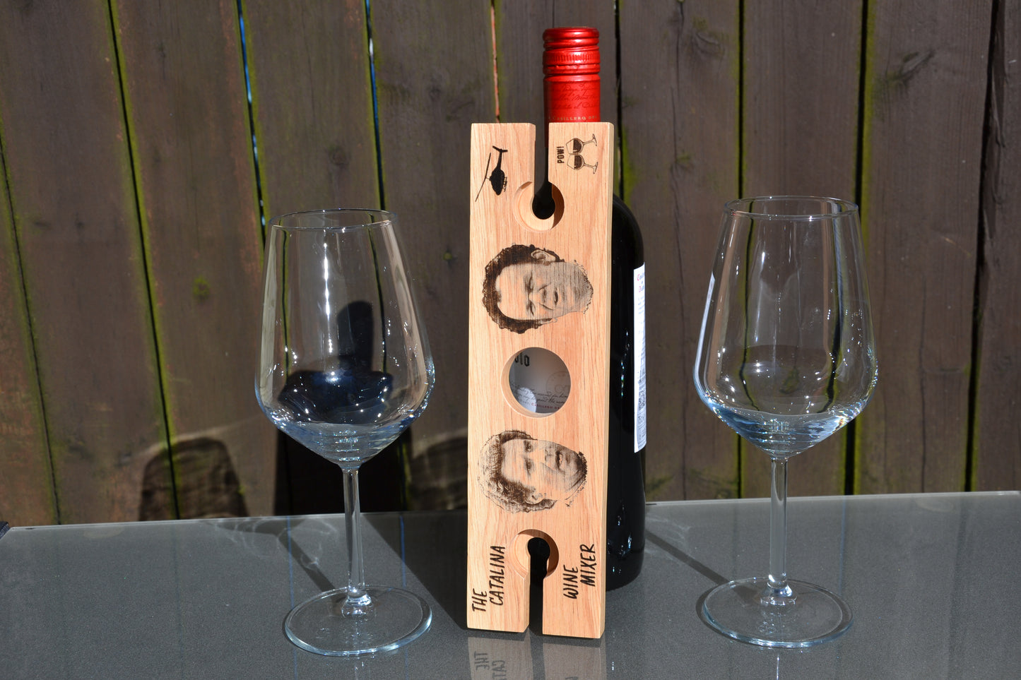 Catalina Wine Mixer - Step Brothers inspired Wine Glass Holder // Perfect for anyone who loves wine and this cult classic comedy movie