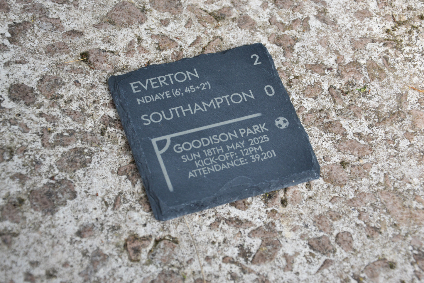 Everton 2 - 0 Southampton - Goodison Park Final Match // Score Memorabilia Historic Toffee's Father's Day Gift