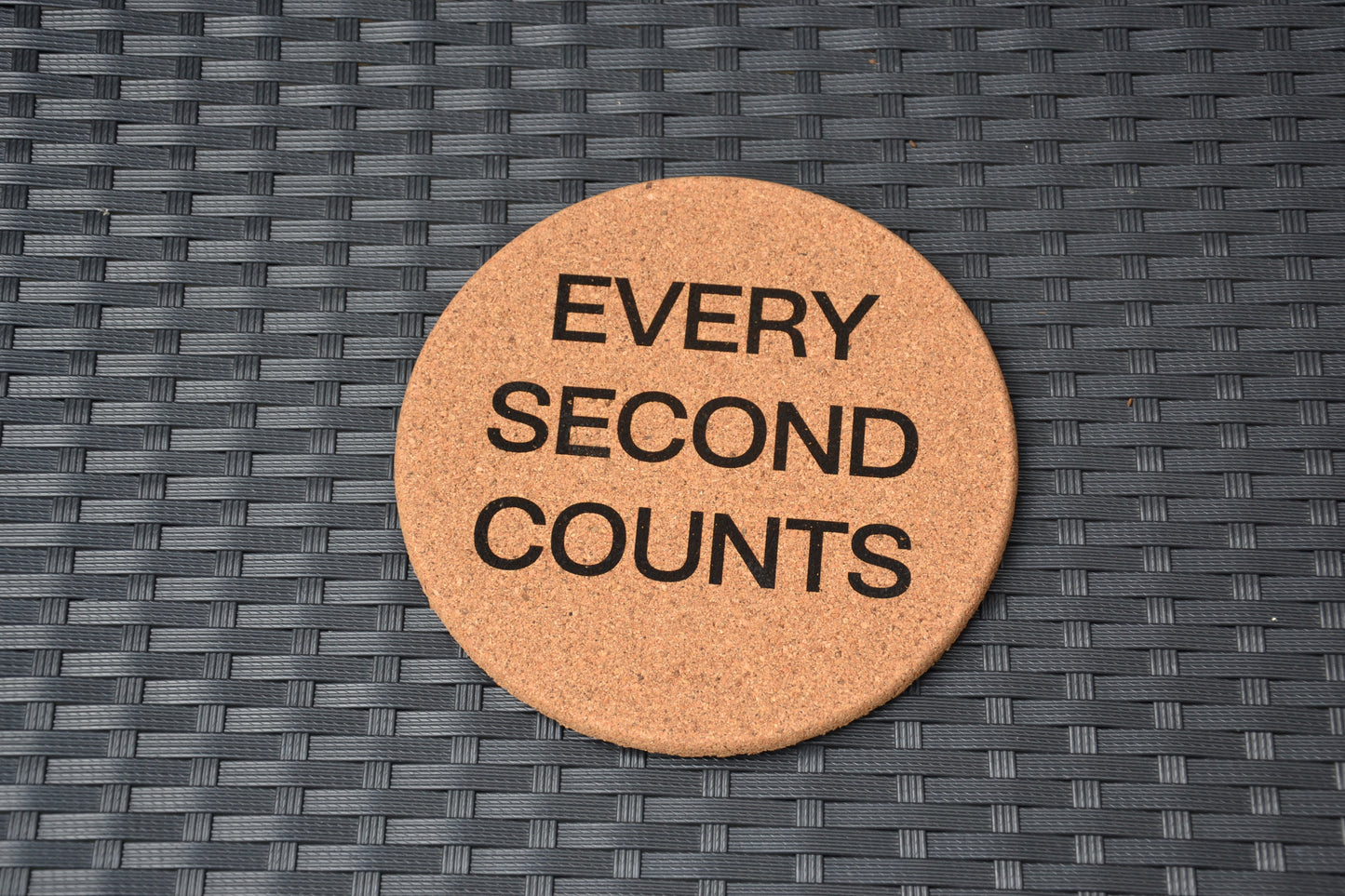 Every Second Counts + Original Beef of Chicagoland cork trivets placemats // Kitchen cork heat protection mat placemat The Bear inspired
