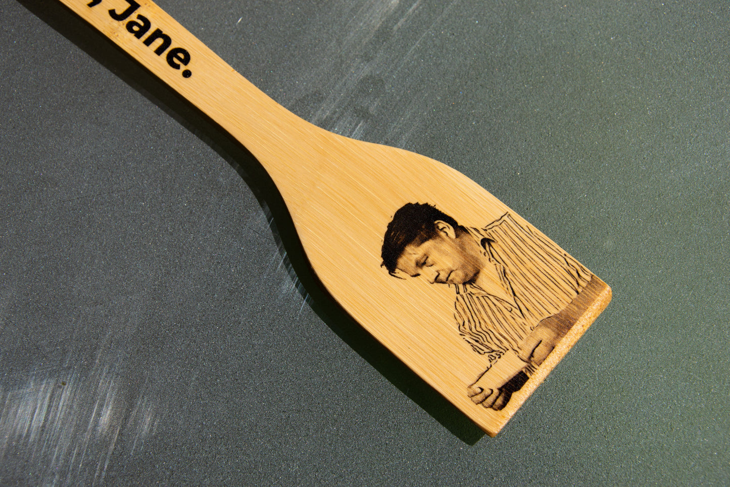 Come Dine With Me - You Won Jane Dear Lord What a Sad Little Life - Kitchen Spatula // Gift British Meme UK TV Cooking Kitchenware