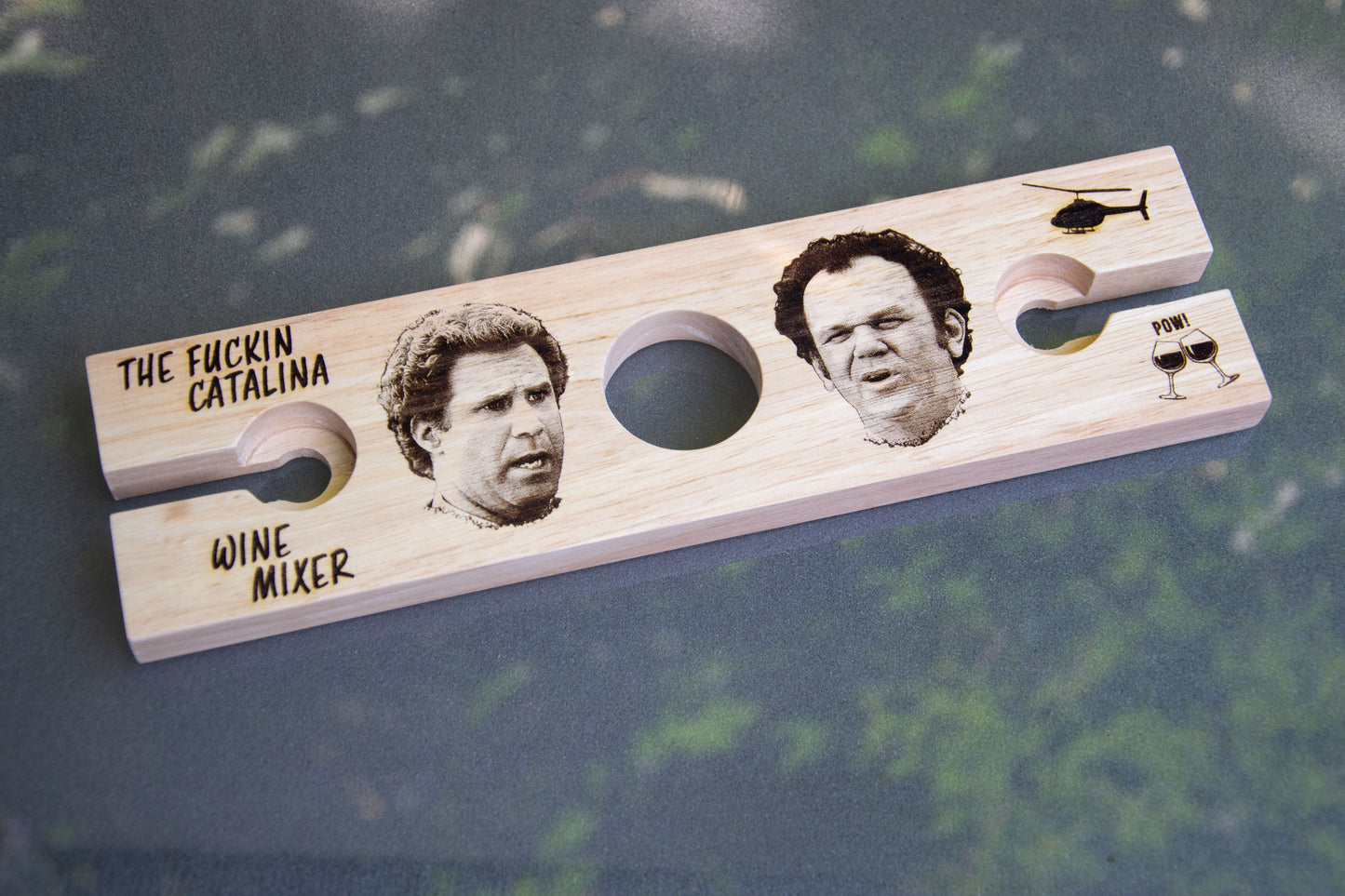 Catalina Wine Mixer - Step Brothers inspired Wine Glass Holder // Perfect for anyone who loves wine and this cult classic comedy movie