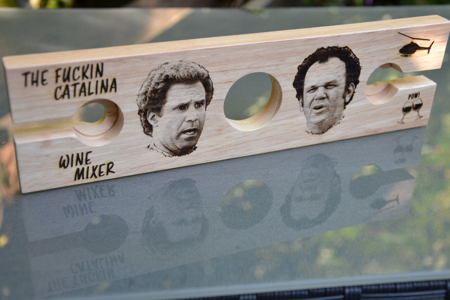 Catalina Wine Mixer - Step Brothers inspired Wine Glass Holder // Perfect for anyone who loves wine and this cult classic comedy movie
