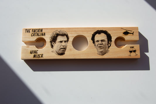Catalina Wine Mixer - Step Brothers inspired Wine Glass Holder // Perfect for anyone who loves wine and this cult classic comedy movie