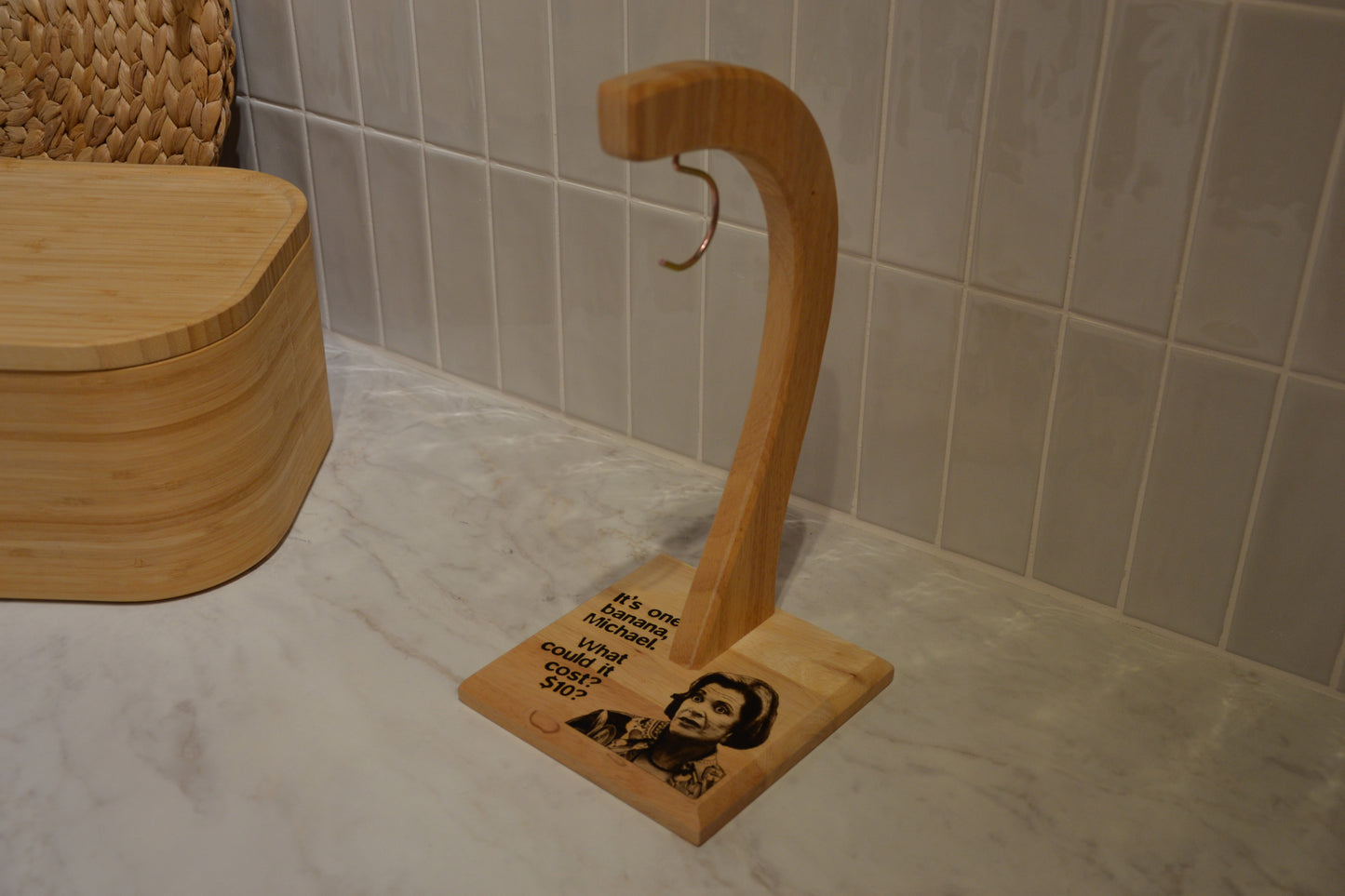 Lucille Bluth "It's One Banana Michael..." Banana Tree Stand - Arrested Development Inspired Fan Gift // Perfect for Bluth Homes