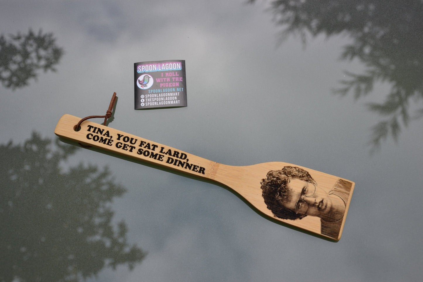 Tina you fat lard come get some dinner / Vote For Pedro - Napoleon Dynamite inspired Kitchen Spatula // Cult 2000s Comedy Movie Gift