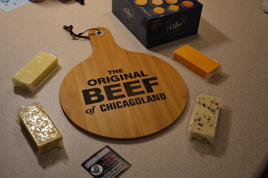 The Original Beef of Chicagoland - "The Bear" inspired wooden serving board