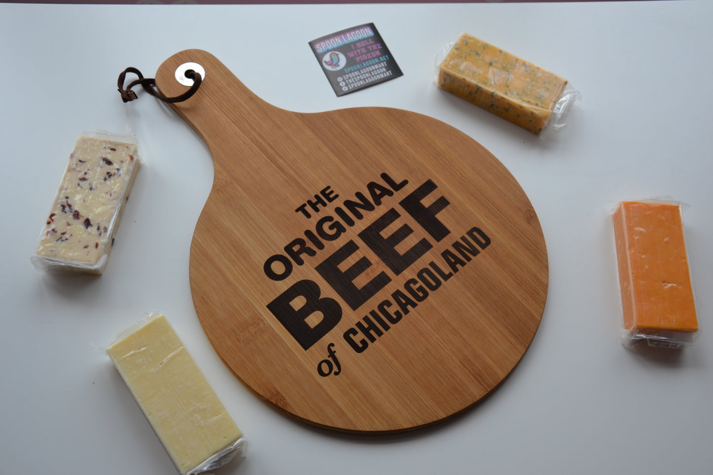 The Original Beef of Chicagoland - "The Bear" inspired wooden serving board