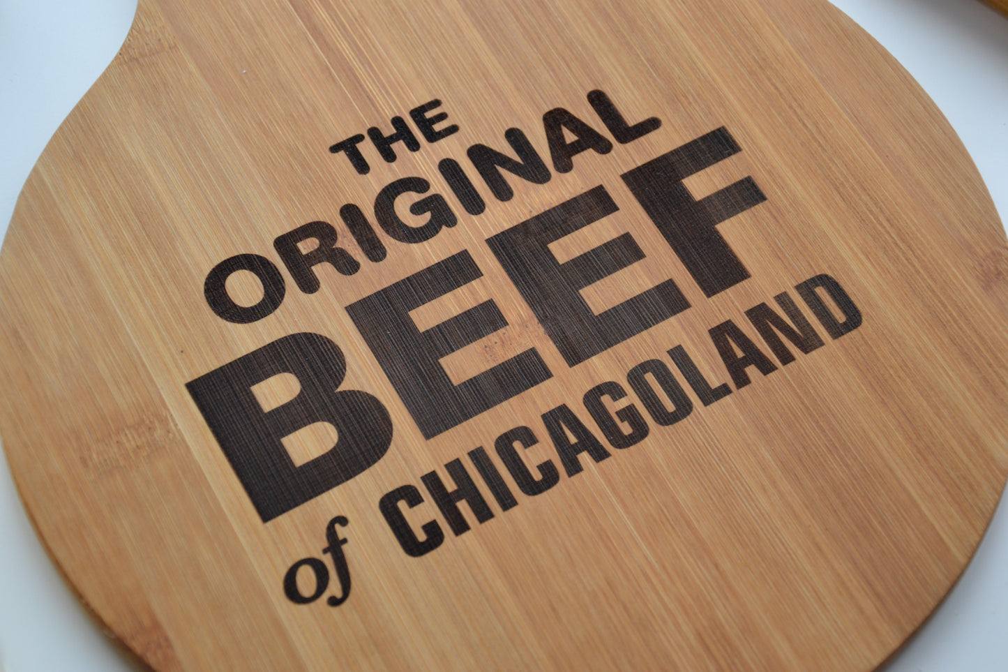 The Original Beef of Chicagoland - "The Bear" inspired wooden serving board