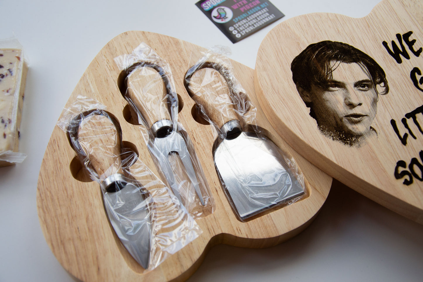 We all go a little mad sometimes - Billy Loomis SCREAM inspired luxury cheeseboard/ charcuterie set w/ tools