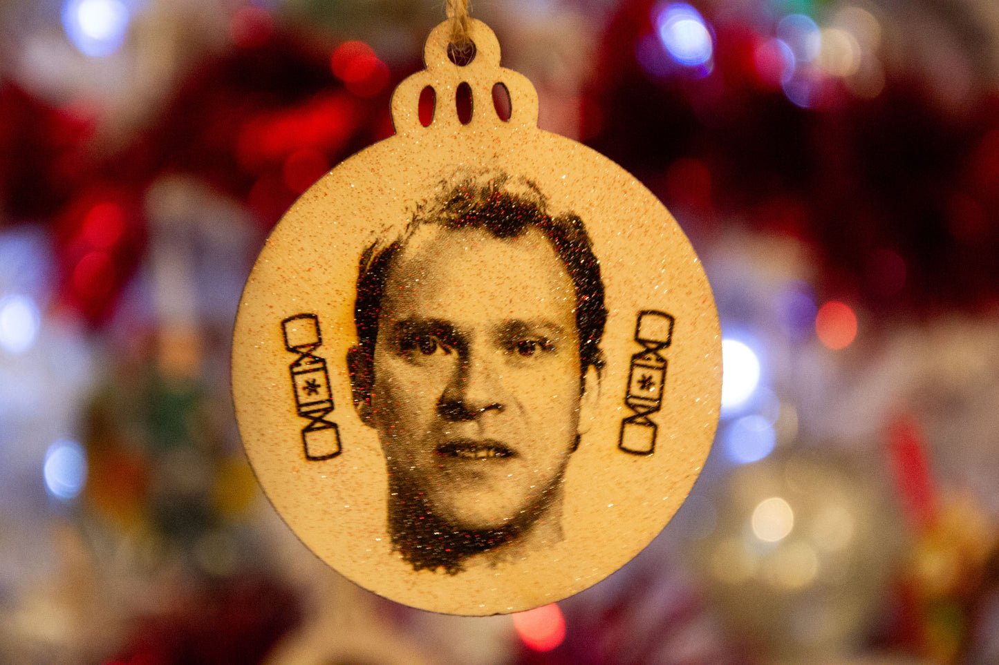 NO TURKEY?! / It was a Christmas Joke - Peep Show inspired hanging Christmas bauble decorations (Mark & Jeremy)