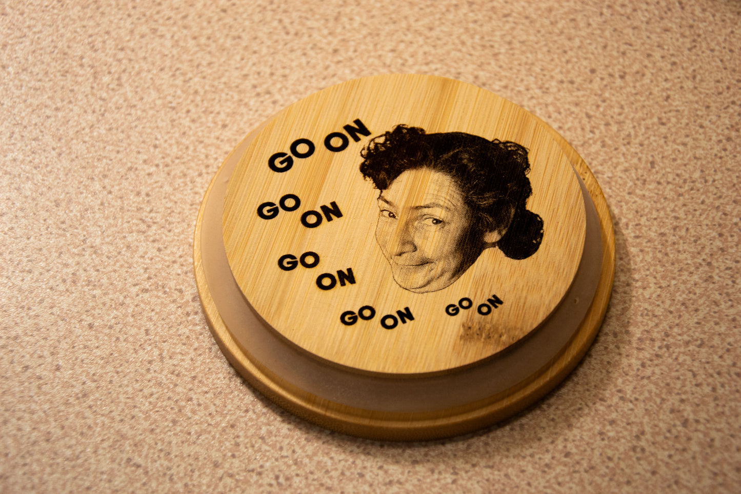 Mrs Doyle ceramic teabag Storage Jar - Father Ted inspired Kitchen Gift