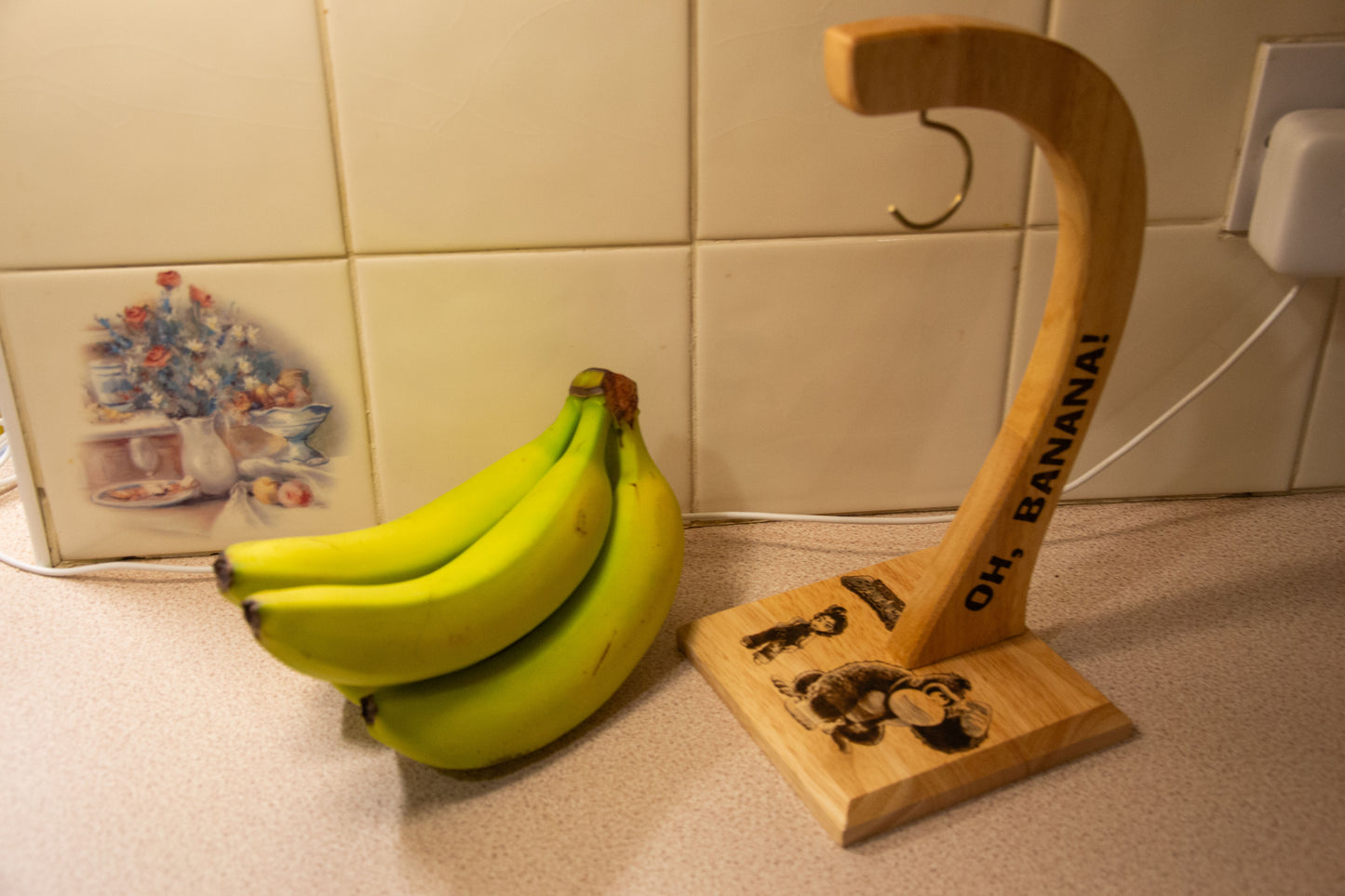 Donkey Kong Bananza inspired - Banana Tree Holder (wired controller stand)