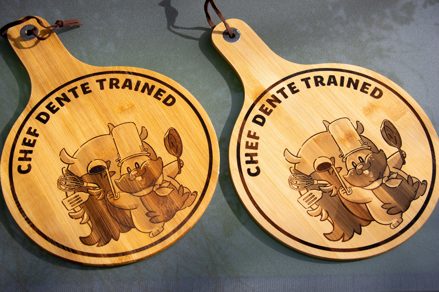 Chef Dente Trained - Pokopia inspired Serving Paddle Board (34cm)