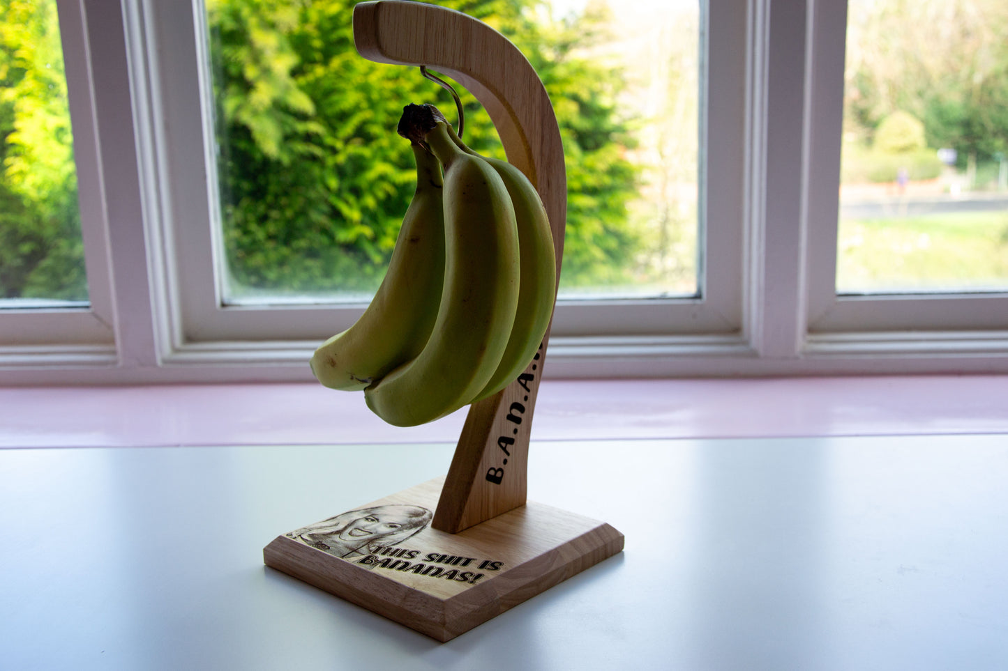 This S#!@ is Bananas - Hollaback Girl - Banana Stand // Gwen Stefani inspired Banana holder Noughties kitchenware meme gift