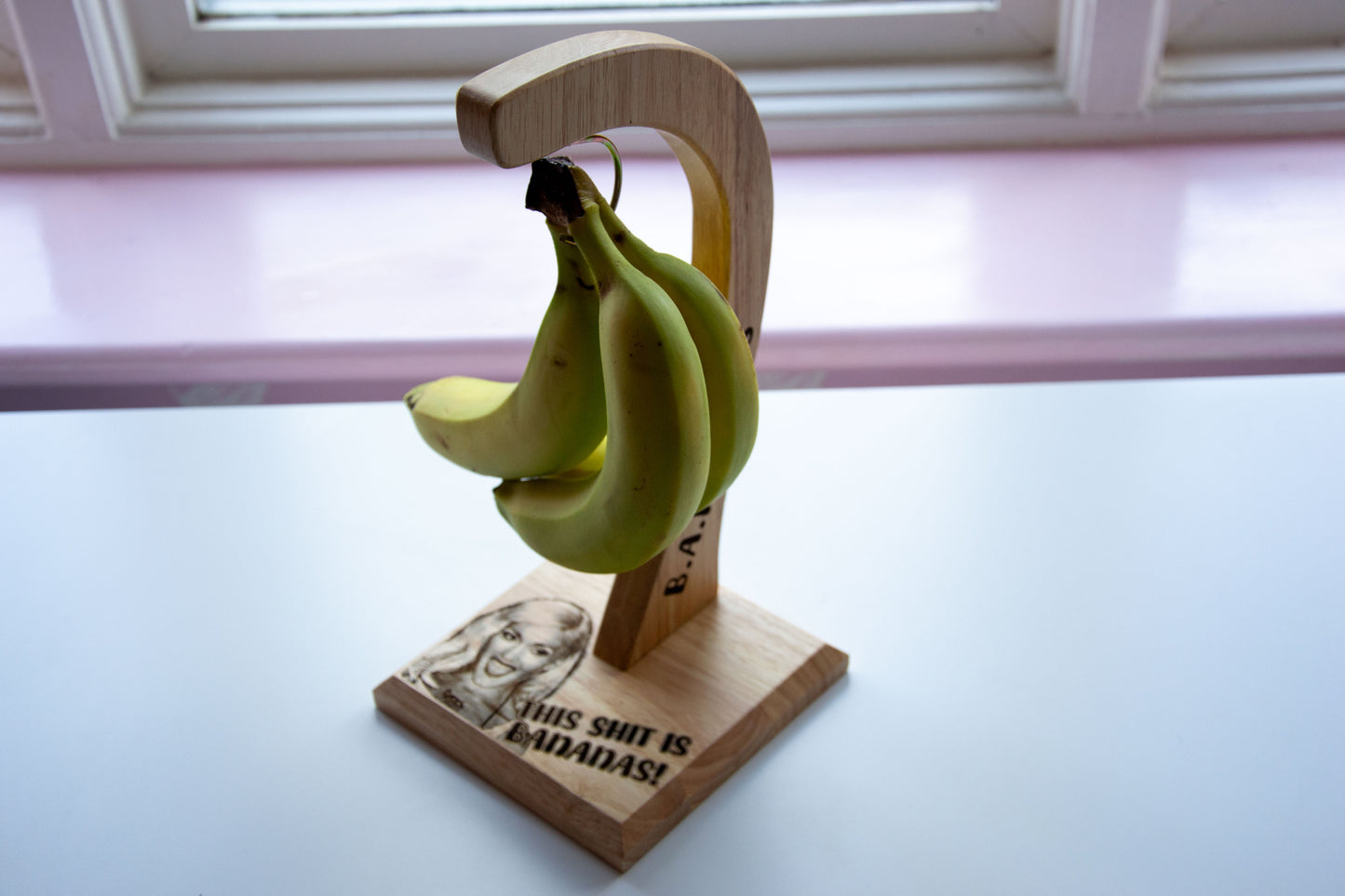 This S#!@ is Bananas - Hollaback Girl - Banana Stand // Gwen Stefani inspired Banana holder Noughties kitchenware meme gift