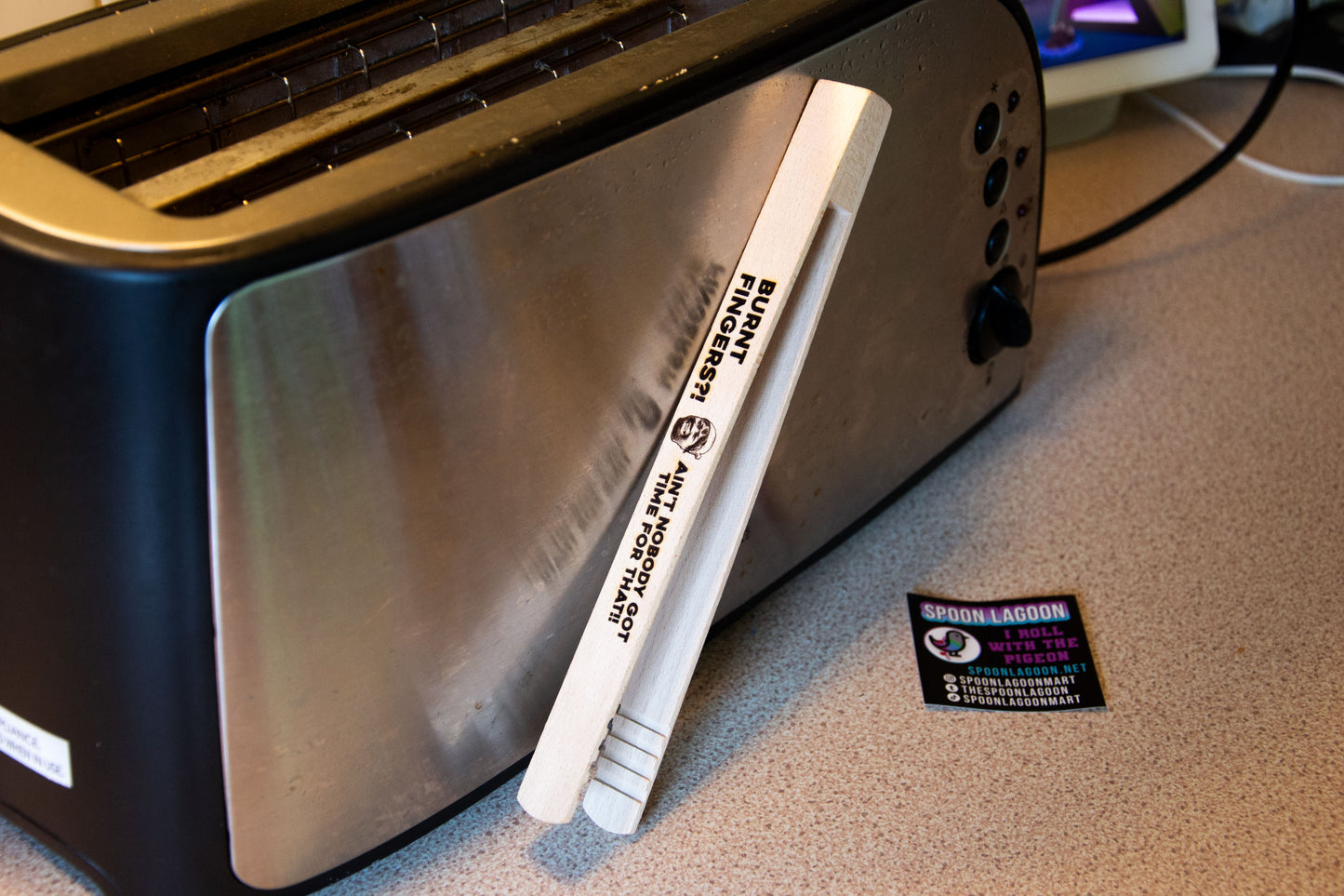 Ain't Nobody Got Time For That!! - Toaster Tongs // Funny and functional kitchen meme gift