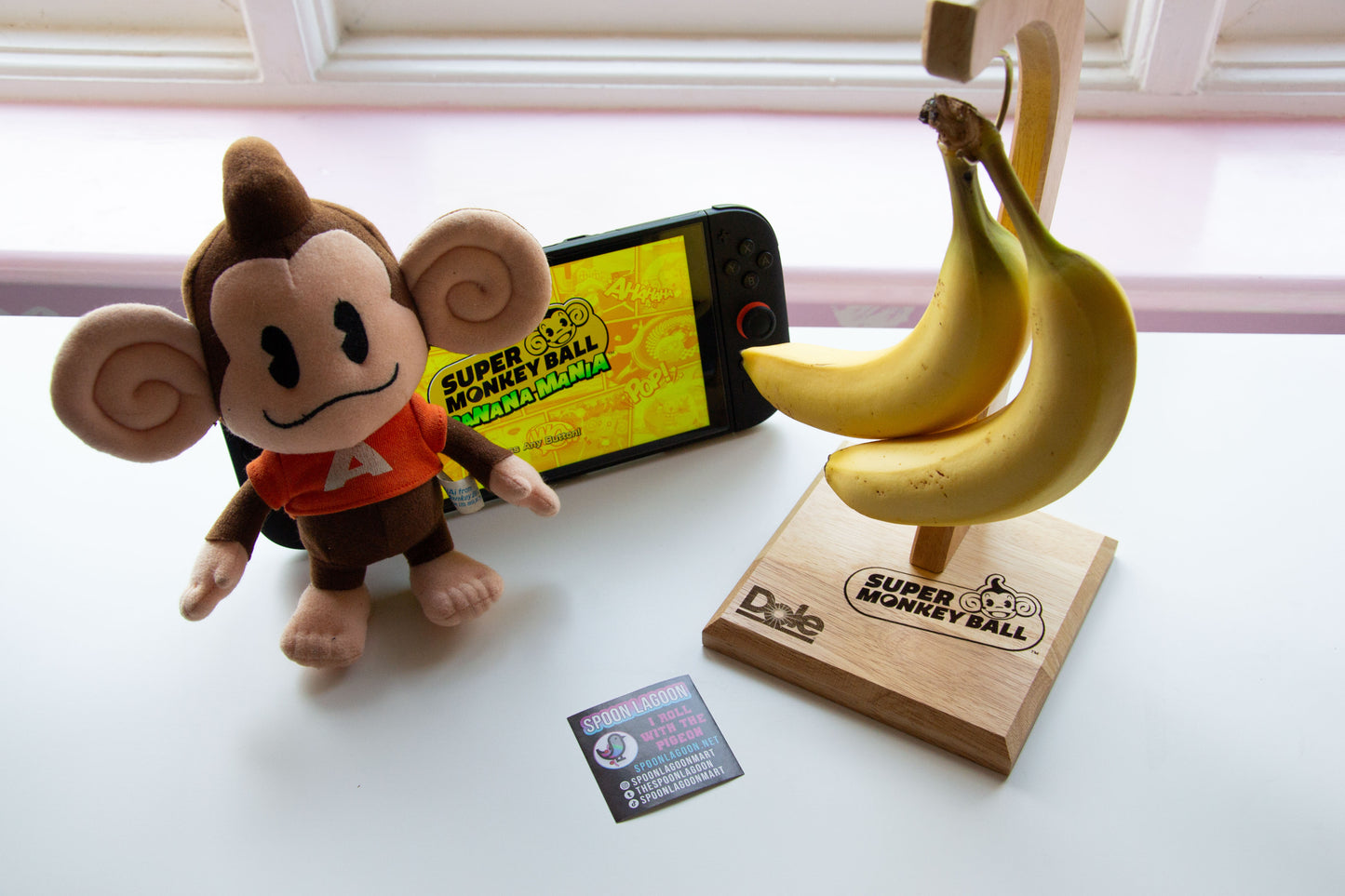 Super Monkey Ball inspired - Banana Tree Holder (wired controller stand)