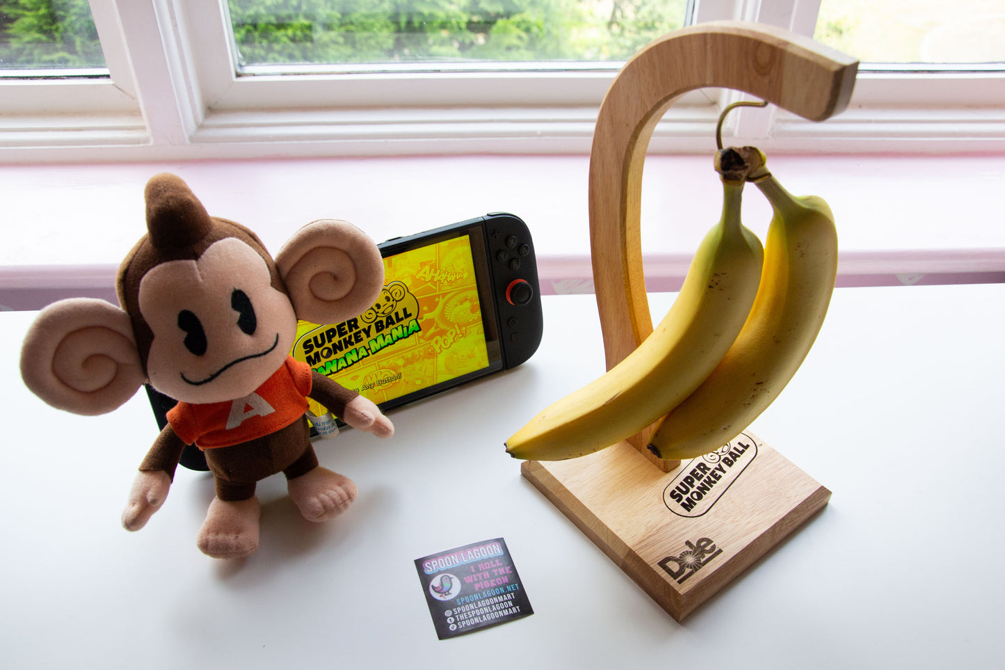 Super Monkey Ball inspired - Banana Tree Holder (wired controller stand)