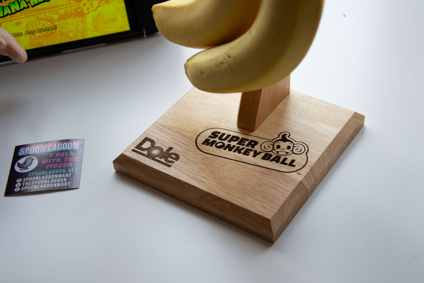 Super Monkey Ball inspired - Banana Tree Holder (wired controller stand)