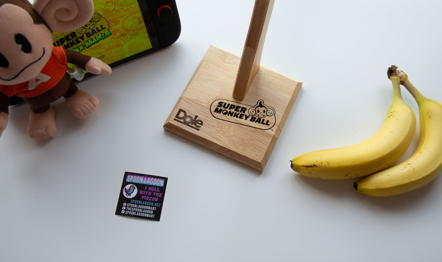 Super Monkey Ball inspired - Banana Tree Holder (wired controller stand)