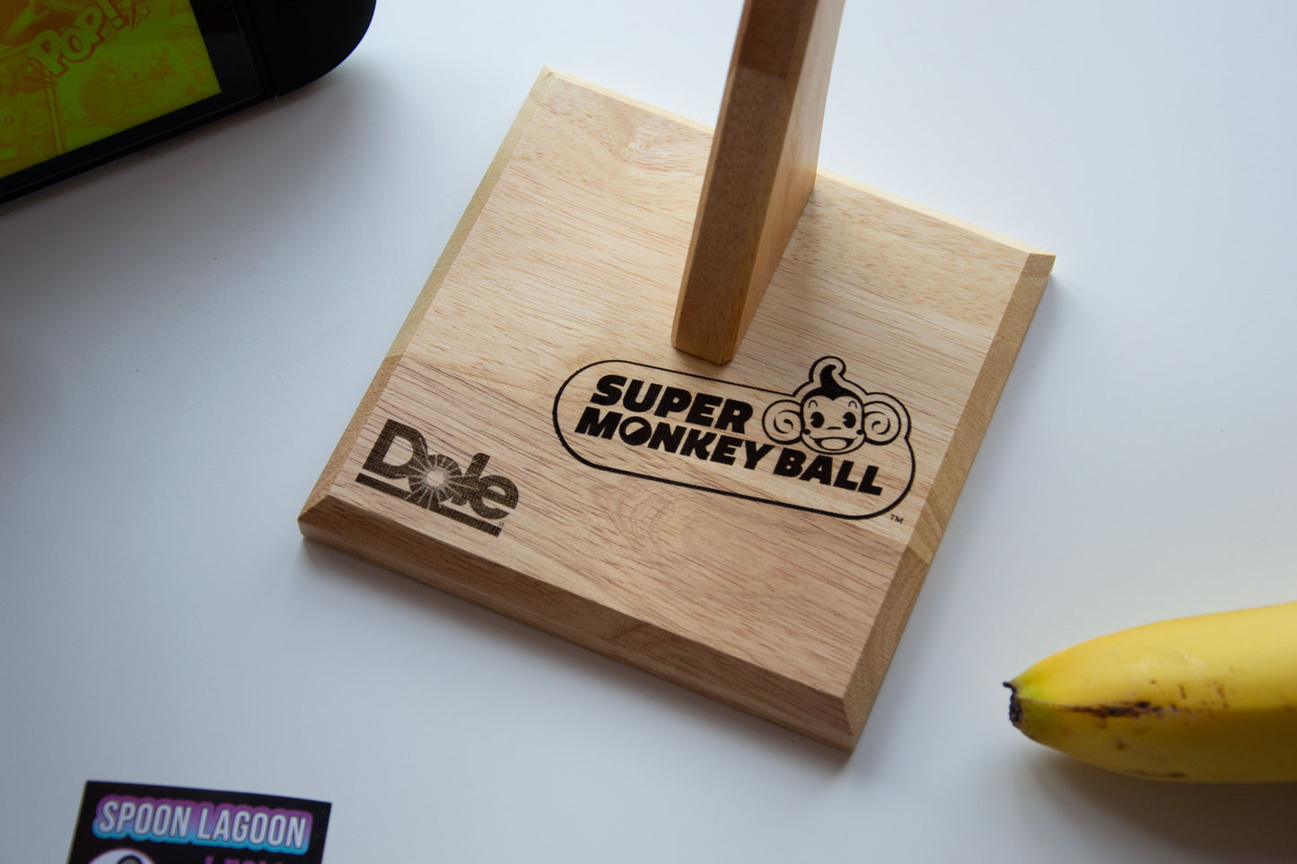Super Monkey Ball inspired - Banana Tree Holder (wired controller stand)
