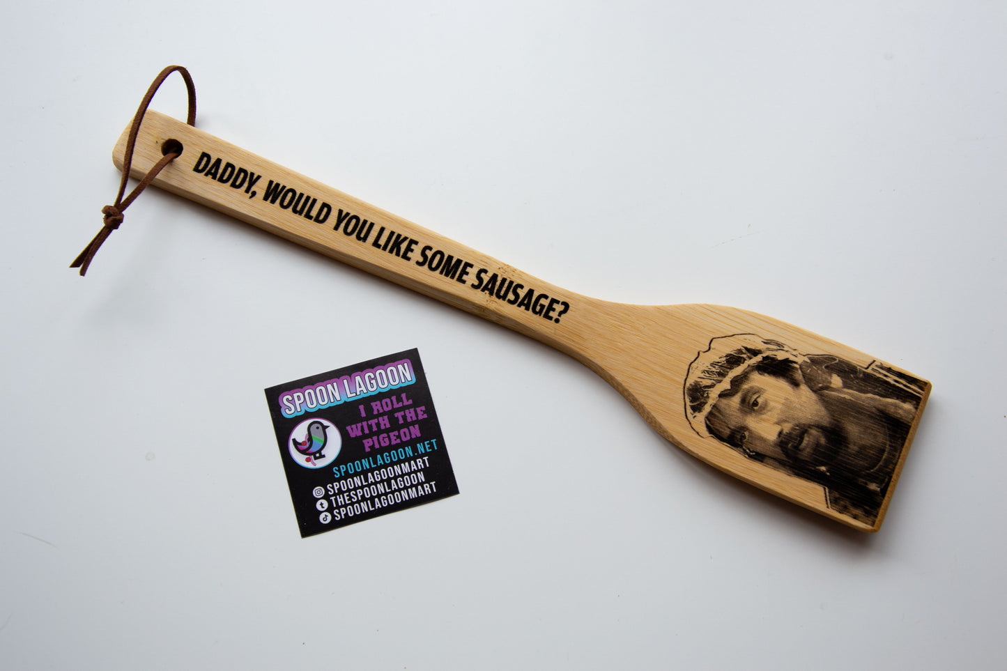 Freddy Got Fingered Kitchen Spatula - "Daddy would you like some sausage" Tom Green Fans - Personalise it