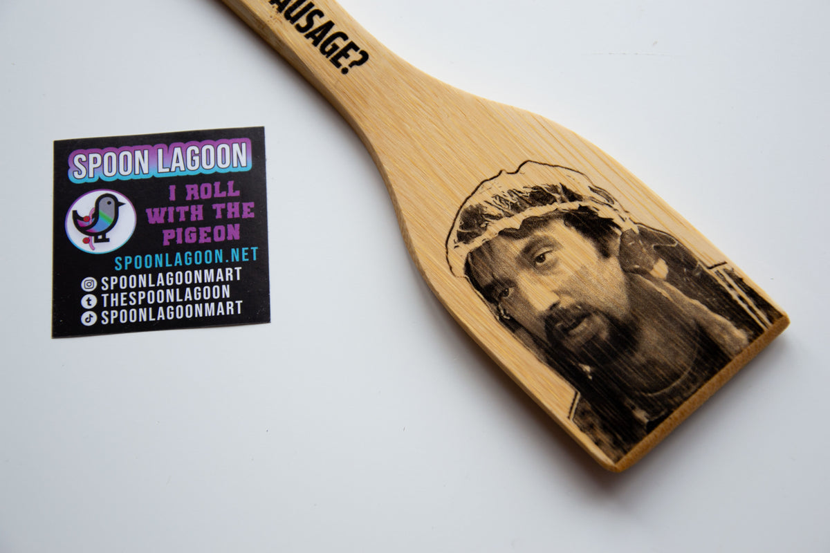 Freddy Got Fingered Kitchen Spatula - "Daddy would you like some sausage" Tom Green Fans - Personalise it