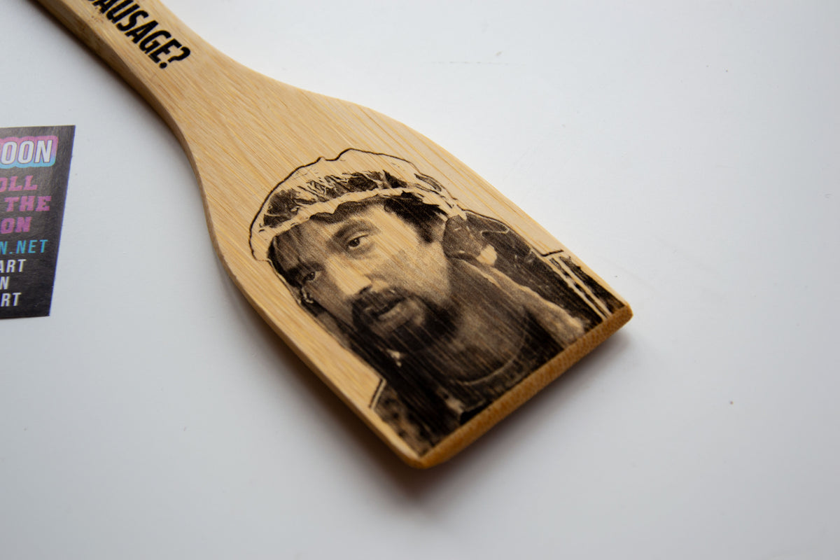 Freddy Got Fingered Kitchen Spatula - "Daddy would you like some sausage" Tom Green Fans - Personalise it
