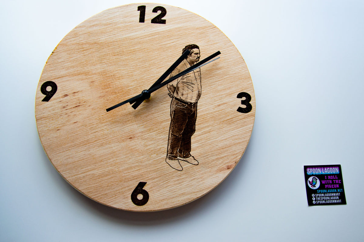Narcos Pablo Escobar Meme Wall Clock - 30cm Diameter