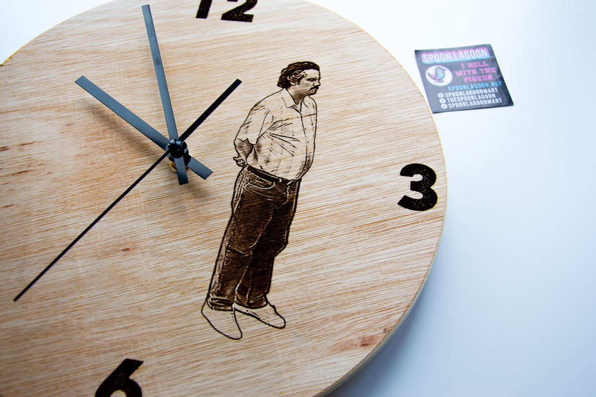 Narcos Pablo Escobar Meme Wall Clock - 30cm Diameter